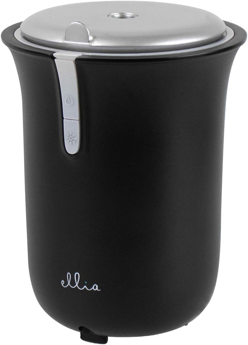 HoMedics Ellia Roam Car Aroma Diffuser, Portable Ultrasonic USB Aromatherapy Diffuser