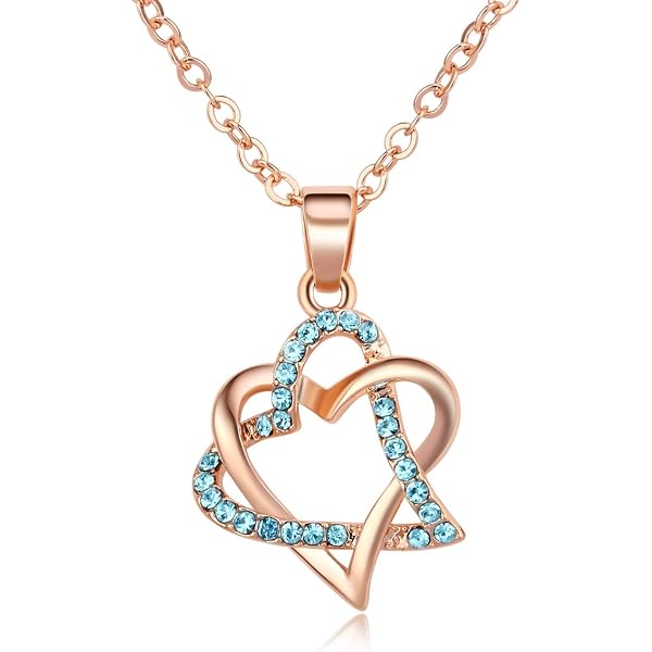 Birthstone Crystal Necklaces For Women