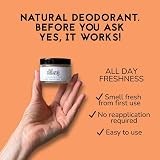 The Natural Deodorant Co Active Orange Bergamot 55g Aluminium Plastic Free view 2