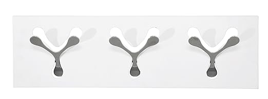 title=Kare 63802 Spoon White Tre- Appendiabiti da parete