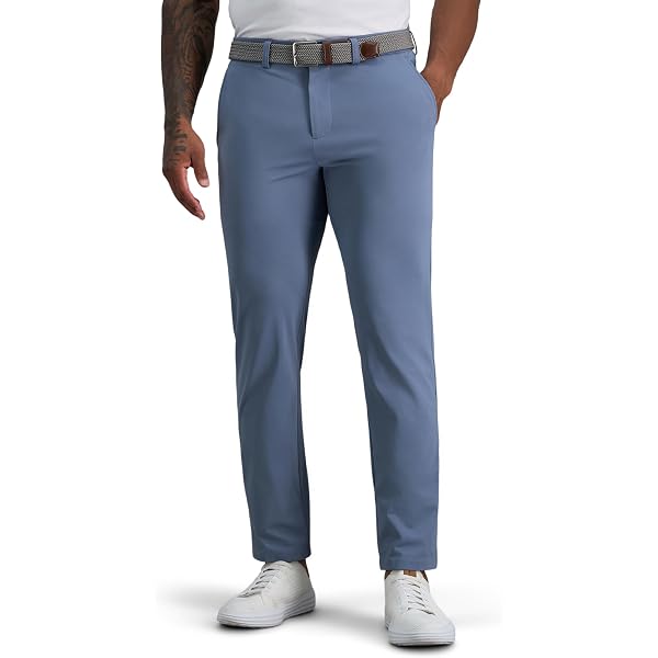 Haggar Men's Big & Tall W2W PRO Relaxed-Fit Performance Stretch Non
