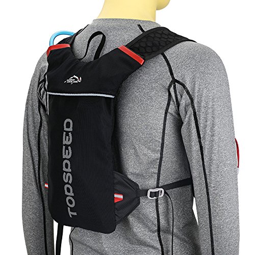 single pocket hydration pack