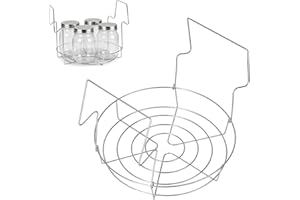 Canning Rack, Stainless Steel Canning Rack, Canning Rack for Water Bath Canner, Contoured Canning Rack, Canning Jar Rack for 