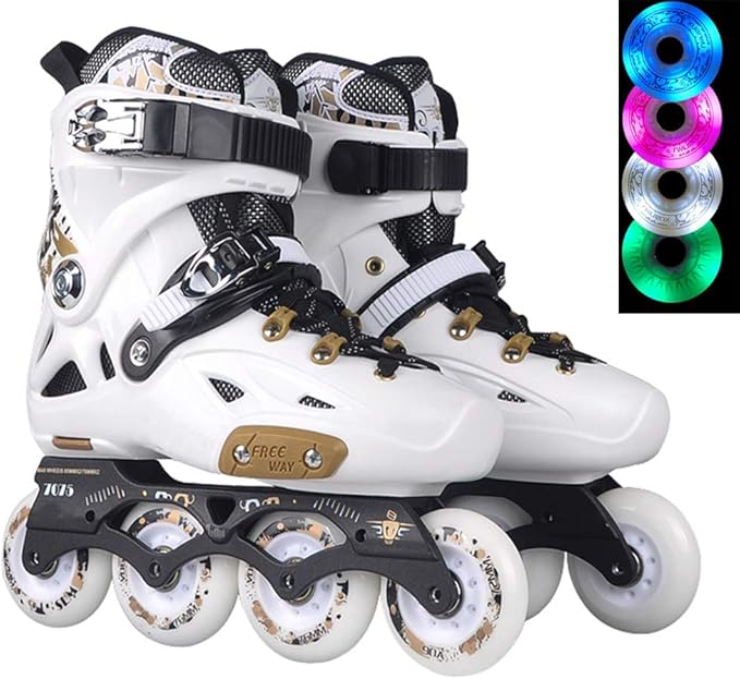 Roller Skates with Light Up Wheels Adult Inline Skates Roller Skates