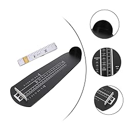 LALADEFIEE 2pcs Foot Measuring Device Shoe Sizer