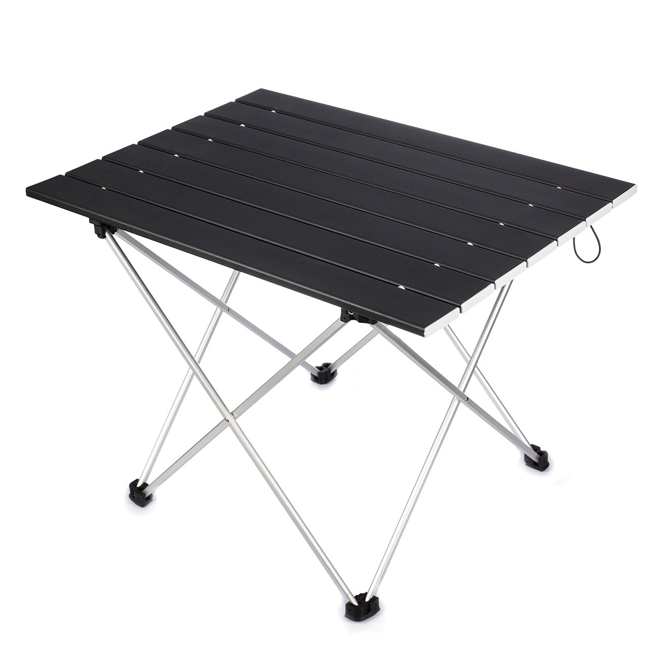 Overmont mesa tabla plegable portable de aluminio ultraligero para camping jardín senderismo
