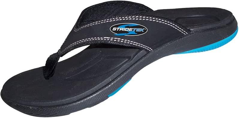 Amazon.com: Stridetek Flipthotics Orthotic Sandals - Arch Support, Metatarsal Riser & Heel Cup 