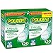 Polident Antibacterial 3 Minute Denture Cleanser 120 Tablets Per Box (Pack of 2)
