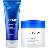 medicube All-in-One Duo - Zero Pore Pads and Zero Pore Blackhead Mud Mask | Zero Pore Pads and Blackhead Mud Mask for Excess Sebum, Buildups and Pore Care, Korean Skincare, Skincare Sets