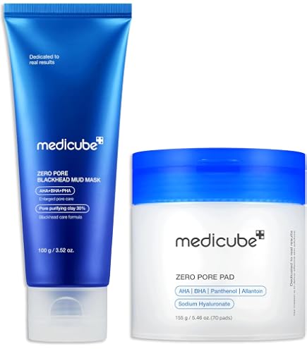 Amazon.com : medicube Zero Pore Mud Mask and Brush Set: Zero Pore