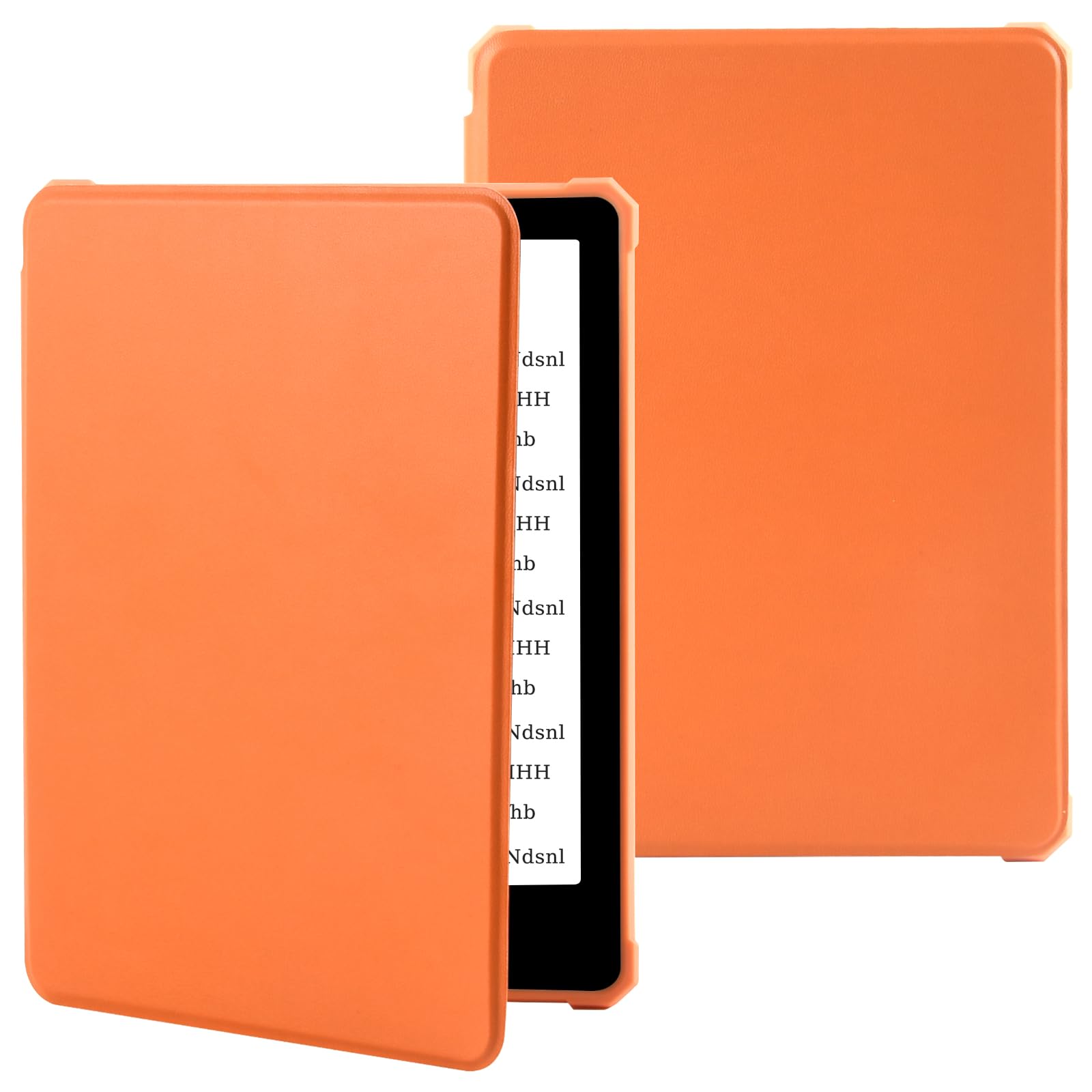Photo 1 of COO Case for 6.8” Kindle Paperwhite Premium Lightweight PU Leather Book Cover with Auto Wake/Sleep for Kindle Paperwhite 11th Generation 6.8" 2021 Released (Orange)