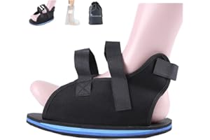 WEEOATAR Adjustable Post-op Shoe,Medical Boot with Magic Sticker Easy to Wear,Orthopedic Shoe for Post-surgery,Broken Foot or Toe,Stress Fractures,Bunions or Hammer Toe for Left or Right Foot (ML)