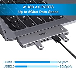 USB C Adapter for MacBook Pro/Air M1 M2 M3 2021