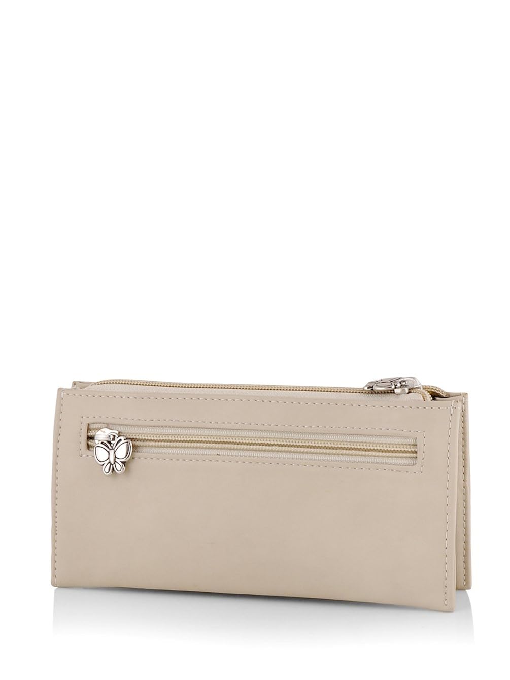 butterflies women's handbag (cream) (bns wb0153)