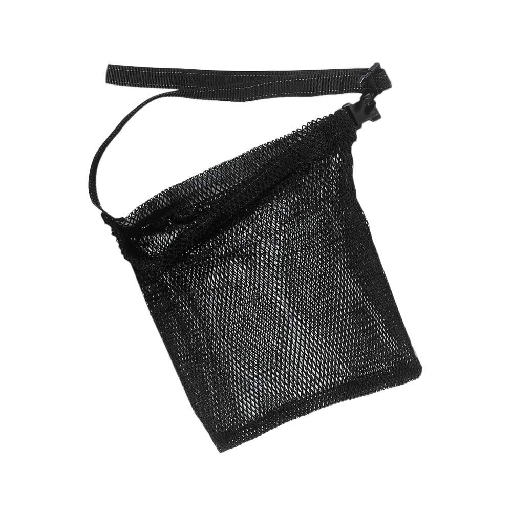 SEAC Net Bag with Adjustable Strap for Scuba Diving and Spearfishing, 50 x 40 cm, Black