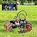 OSOYOO Mecanum Omni Wheel Robotic Car Kit for Arduino Mega2560 | STEM Remote Controlled Educational Motorized Robot for Building Programming Learning How to Code | Mechanical DIY Coding Kid Teen Adult