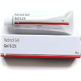 Retinol Gel 0.1% with Vitamin A, Lightweight Night Serum for Skin Texture &amp; Smooth-Looking Skin, 20 g