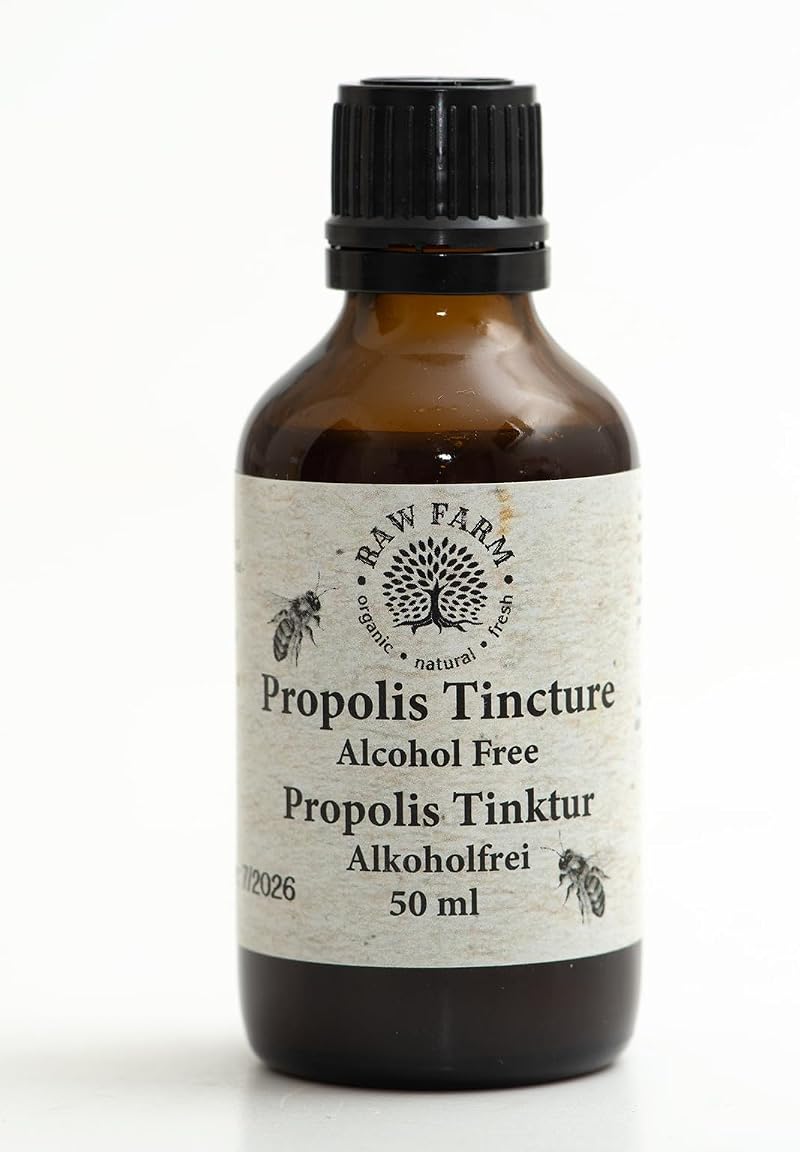 Raw Farm Propolis Tincture 30% Alcohol Free 50ml Natural Supplement