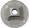 Sigma Electric 1/2-Inch 3 Hole Round Lamp Holder Cover, Grey - View #6