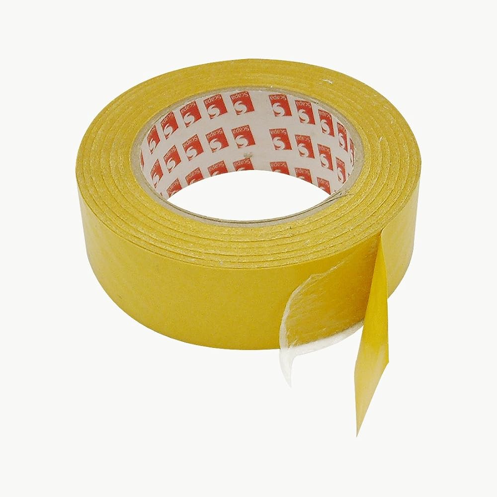 Scapa 4450 Adhesive Transfer Tape Acid Neutral 3/8" x 60 yds Clear Acrylic