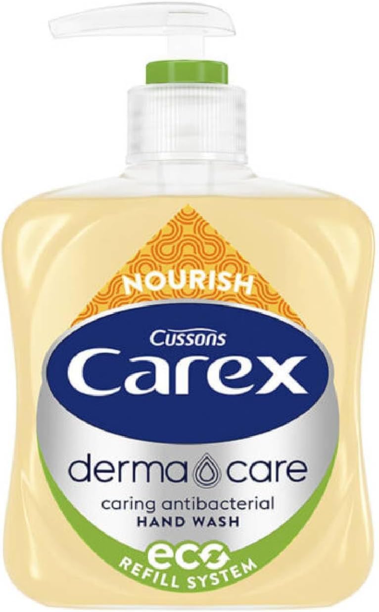 CAREX Nourish Hand Wash 250ml Liquid Moisturising Hand Soap Cleanser