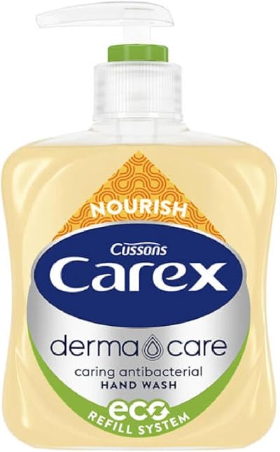 CAREX Nourish Hand Wash 250ml Liquid Moisturising Hand Soap Cleanser