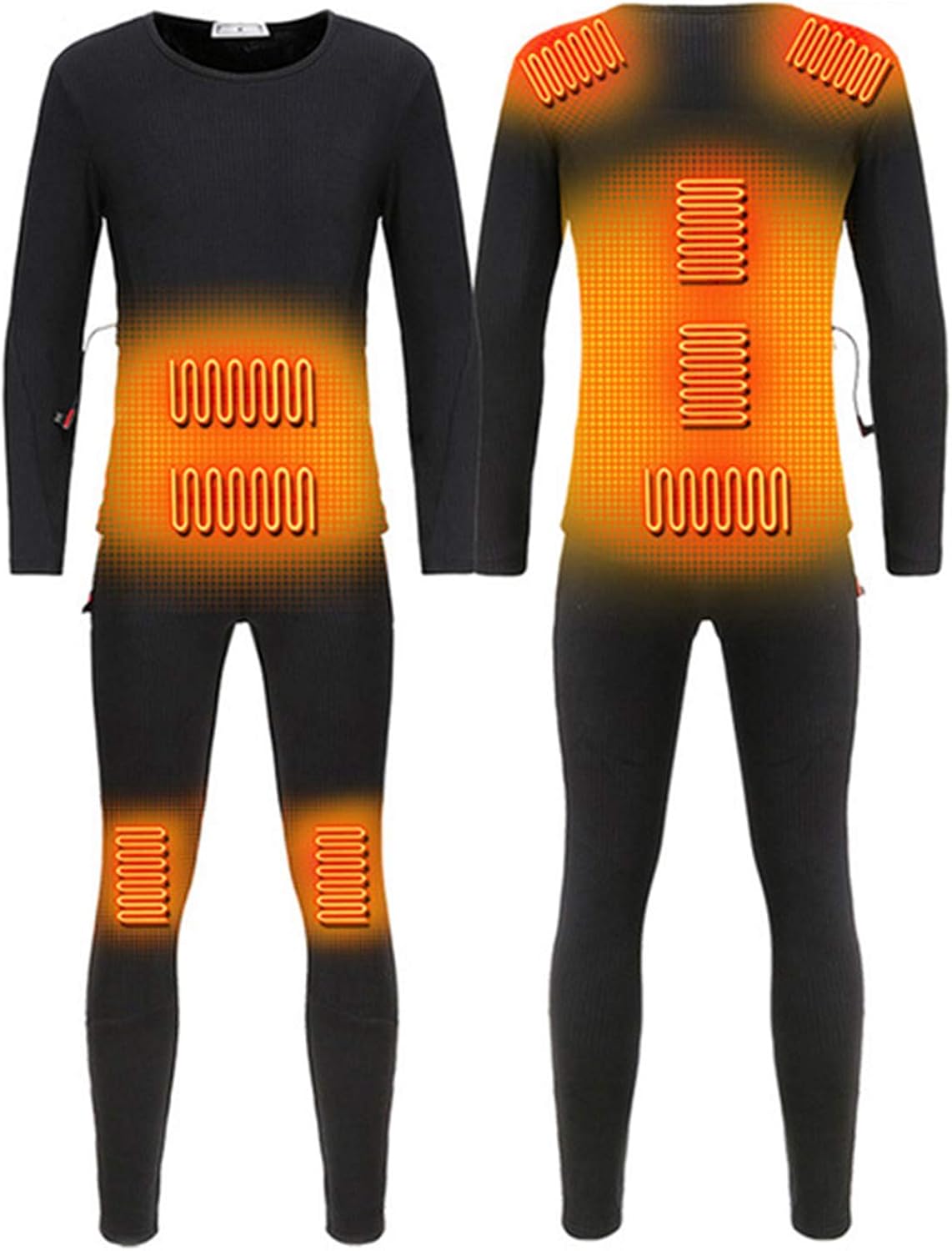 Ropa interior eléctrica unisex con calefacción USB + pantalón forro