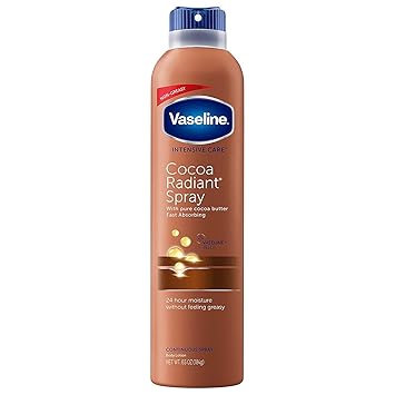 vaseline mens spray lotion
