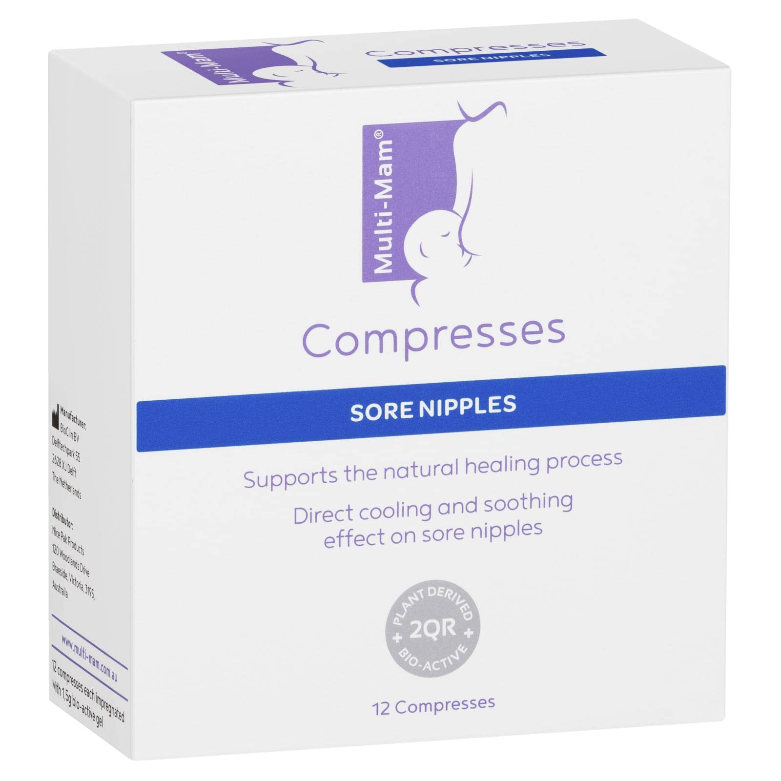 Bio-Fem Instant Relief Nipple Compress x 12