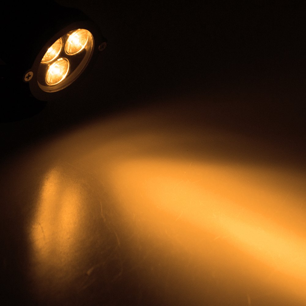 entrada de auto patio jardín sin enchufe Luces de paisaje LED de 9W