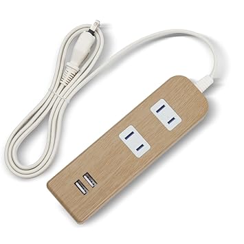 Amazon 電源タップ Usbコンセント 延長コード テーブルタップ Pse