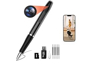 ohatan Mini Video Camera,32GB Hidden Camera Spy Camera，1080P Portable Mini Nanny Video Surveillance Camera with Motion Detection for Home, Office【Supports 256GB SD Card】