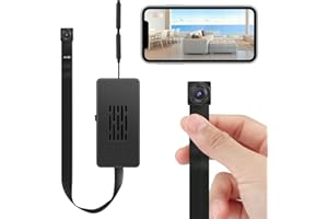 Mini Camera, Rechargeable 4K 1080P Tuya Smart App 2.4Ghz Compatible Wide Angle