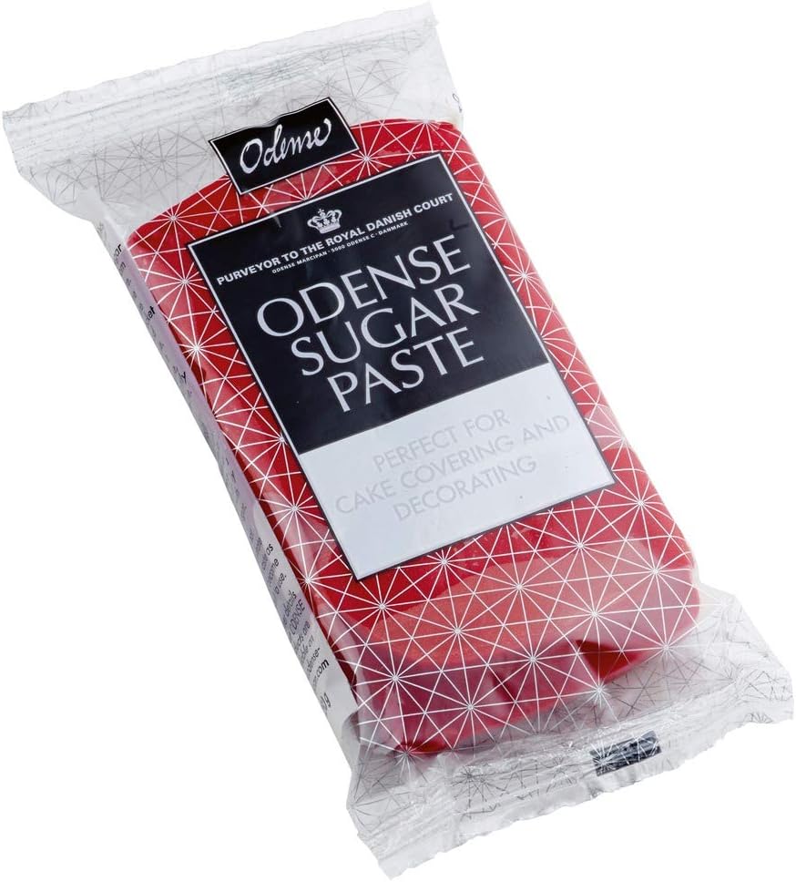 Odense Sugar Paste – Red – 250 g