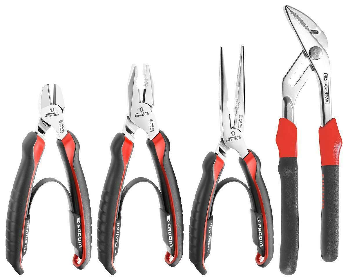FACOM - Set of 4 Universal Pliers - CPE.A1
