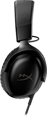 HyperX Cloud III Wired Gaming Headset 53mm Drivers DTS USB-C USB-A 3.5mm Black view 8