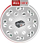 Bosch UniversalChainPole 18 Cordless Pruner 18V with 2.5Ah Battery and Charger view 2
