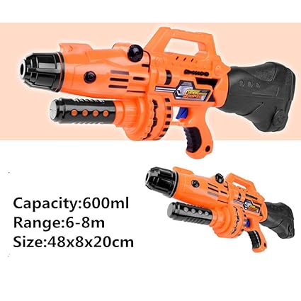 Only Y Pistolet à Eau Jouet 1000ml Super Soaker En Plastique Squirt Gros Pistolet Jouet Deau Puissant Pour Adulte Enfant Piscine Plage De Sable