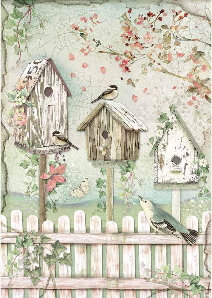 STAMPERIA INTERNATIONAL, KFT RICE PAPER PACK A4 NESTS, One Size