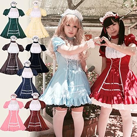 Amazon 店内50 Off 開催中 ゴスロリ ロリータ ワンピース フランセーズワンピ ゴシック クラシカル 文化祭 学園祭 ｓ ４ｌサイズあり ９色展開 Costume441 ハロウィン 衣装 イエロー 3l コスプレ 仮装 通販