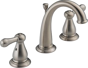 Delta Faucet 3575-SSMPU-DST Leland Two Handle Widespread Lavatory ...  Delta Faucet 3575-SSMPU-DST Leland Two Handle Widespread Lavatory Faucet,  Stainless