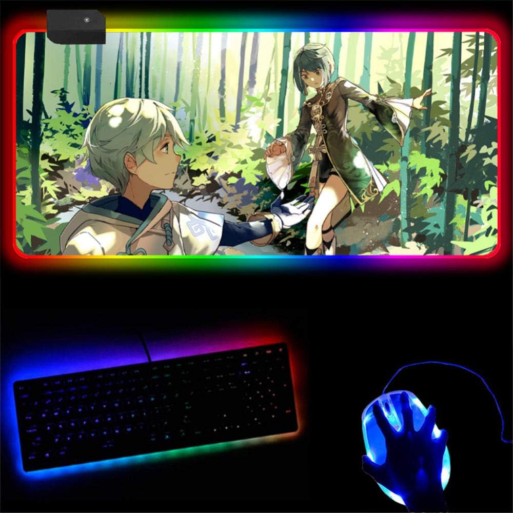 Amazon マウスパッド ファイアーエムブレムゲーミングマウスパッドゲーマーrgbバックライト付きマウスデスクキーボード用大型アニメマウスパッドledマット7色 30x40cm Hiskeds マウスパッド 通販