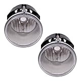 Brock Replacement Set Fog Lights Compatible with