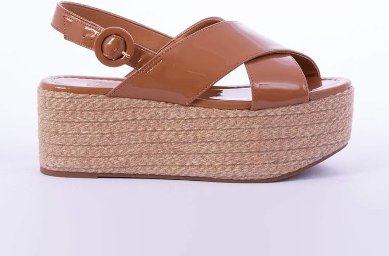 sandalia flatform corda vizzano