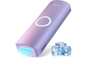 ZAASK Laser Hair Removal for Women Men, IPL Laser Hair Removal Device with Ice Cooling, At Home Hair Remover Device for Facial Armpits Legs Bikini Whole Body, Nearly Painless & Long-Lasting Results
