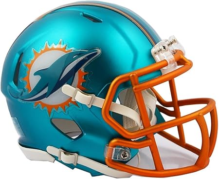 Dolphins blaze mini helmet Outlet