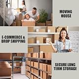 Stick Well Heavy Duty Packing Tape Brown 12 Rolls 48mm x 66m Low Noise view 7