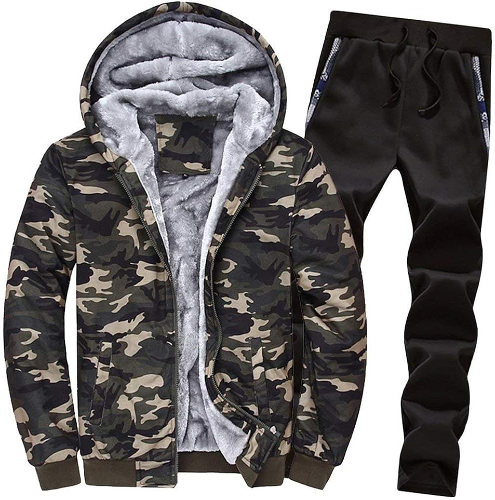 sherpa camo hoodie