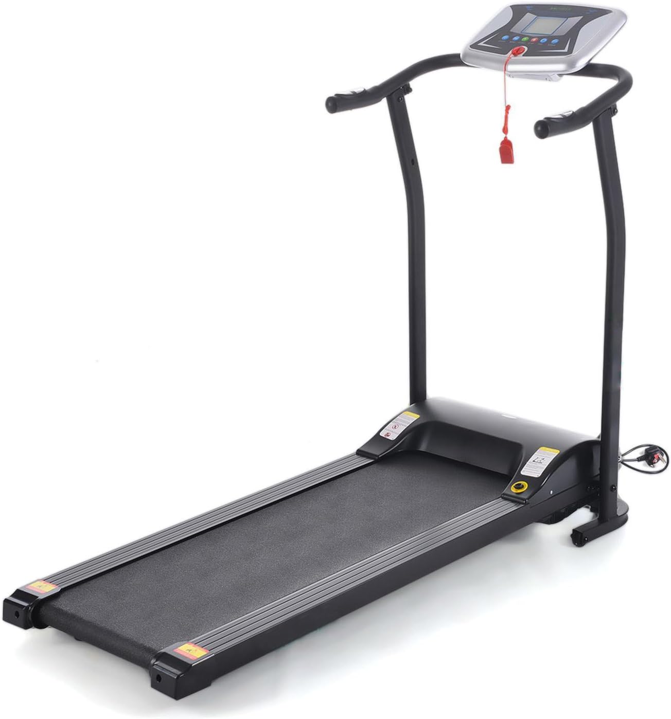 GEESENSS Folding Electric Home Running Machine Incline Treadmill With Led Display, UK Stock