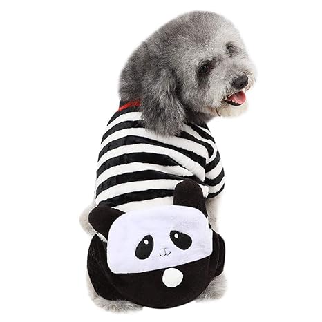 MCYs Hund Welpen Katze Winter Warme Kleidung Samt Strickjacke Kostüm Jacken Mantel Kleid